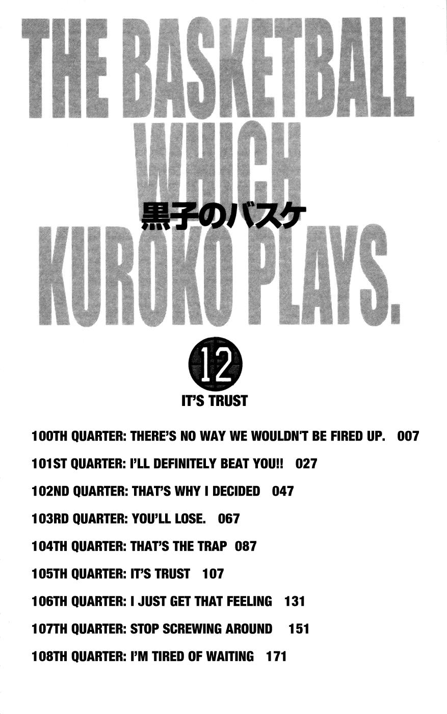 Kuroko No Basuke Chapter 100 - 8