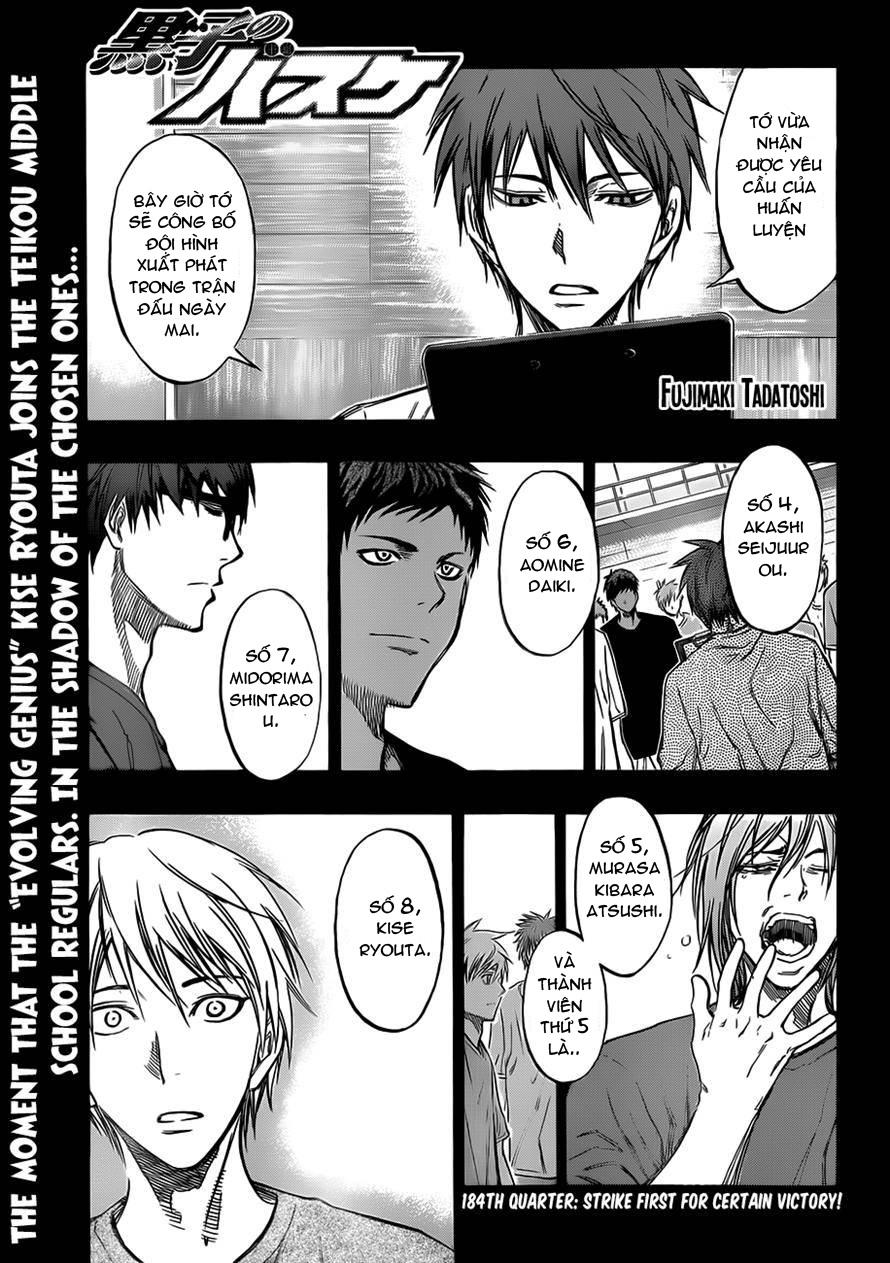 Kuroko No Basuke Chapter 184 - 1