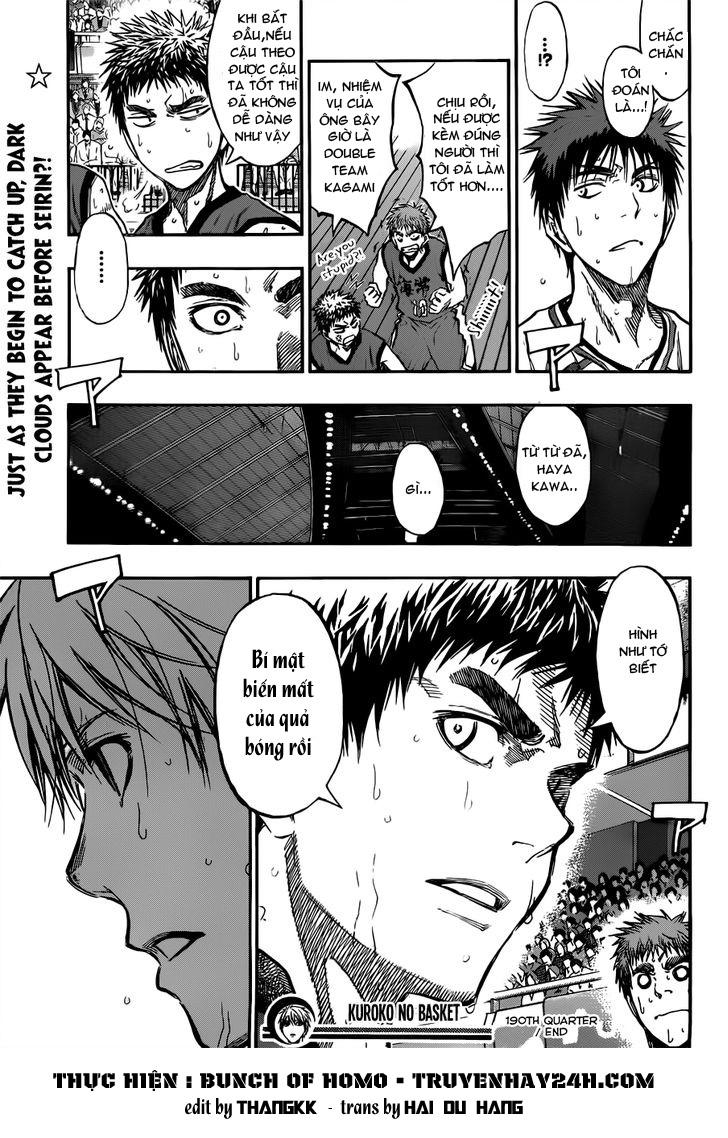 Kuroko No Basuke Chapter 190 - 20