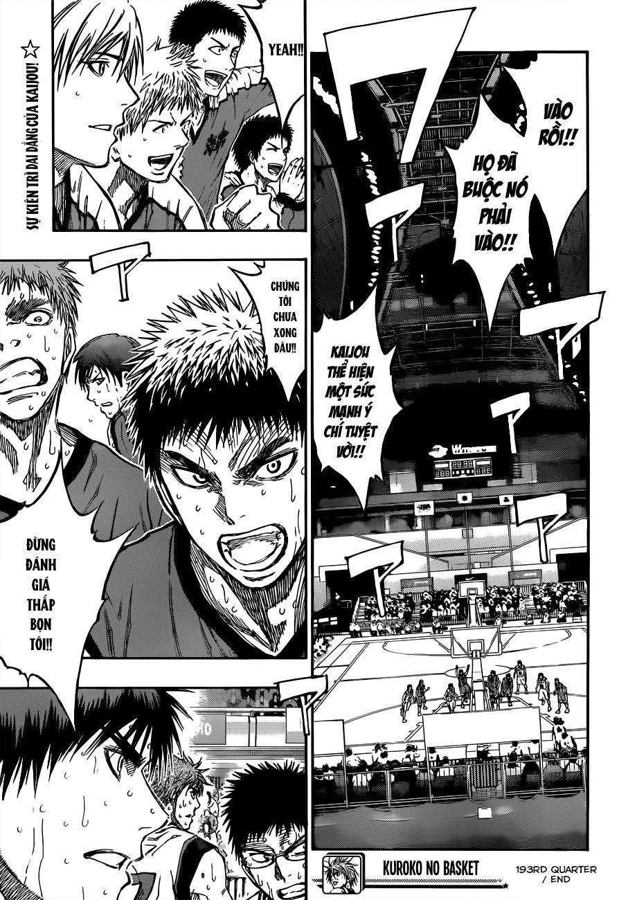 Kuroko No Basuke Chapter 193 - 21