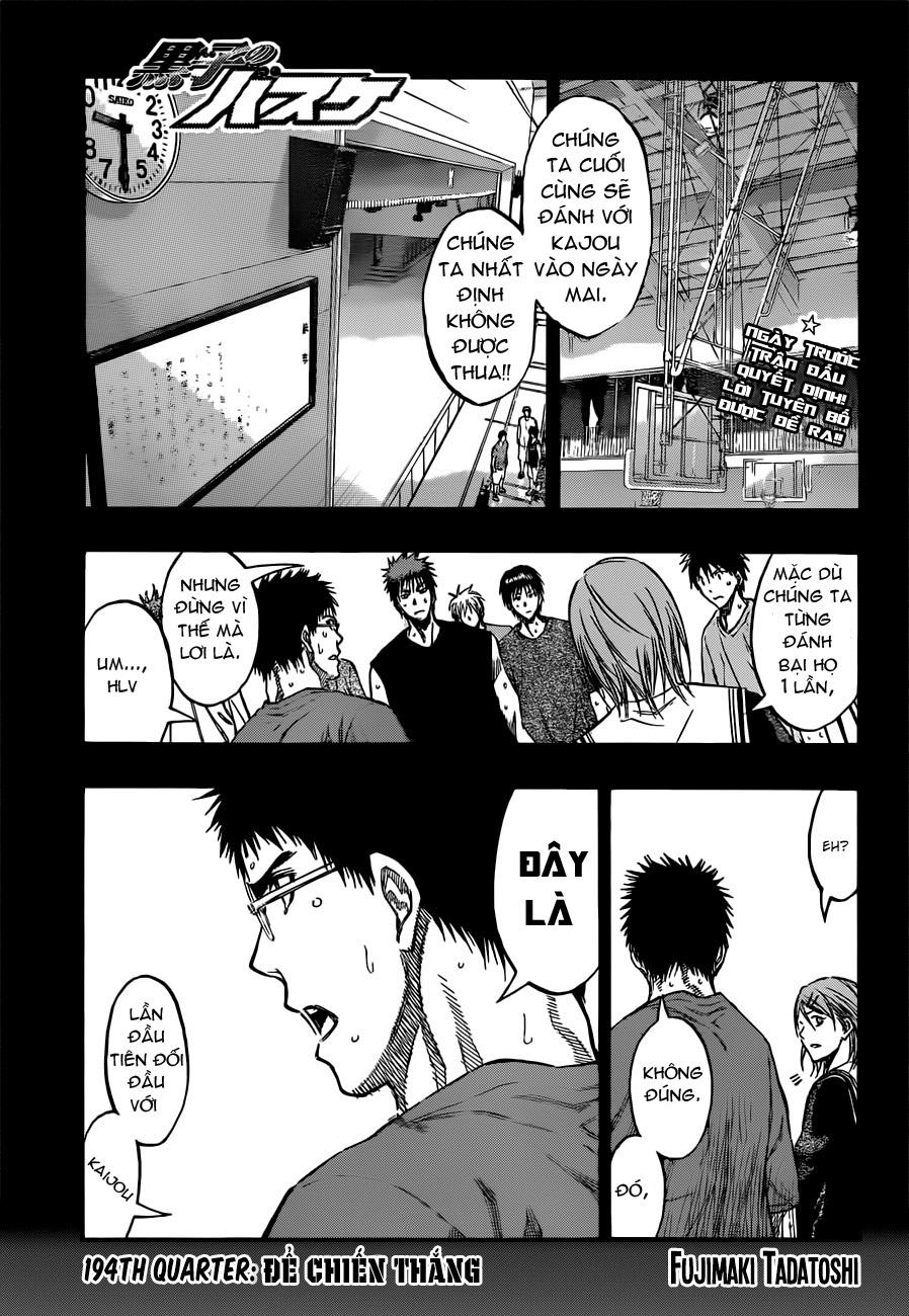 Kuroko No Basuke Chapter 194 - 3