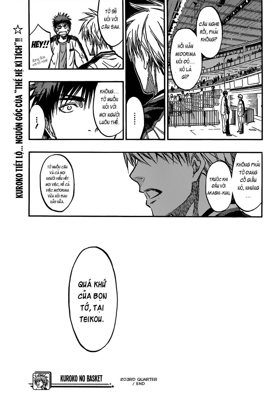 Kuroko No Basuke Chapter 203 - 22