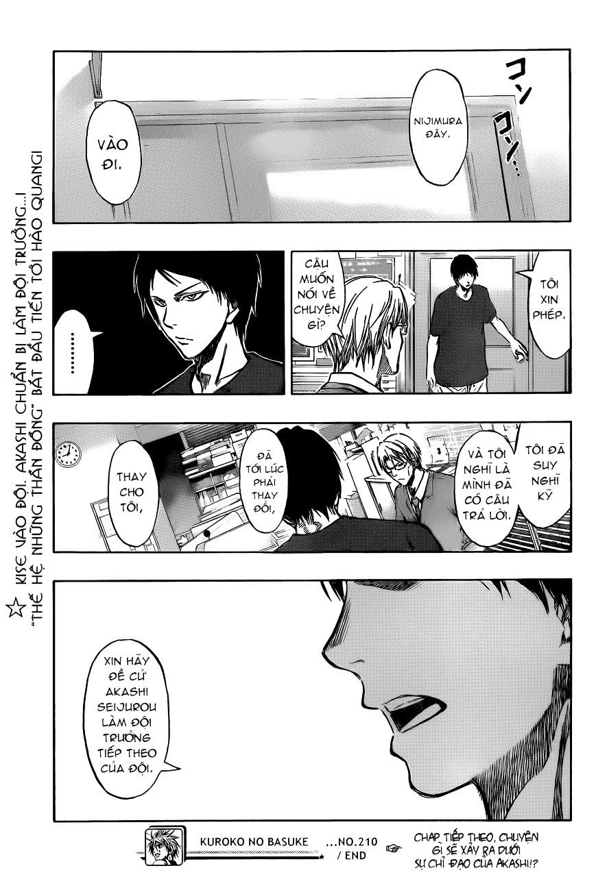 Kuroko No Basuke Chapter 210 - 21