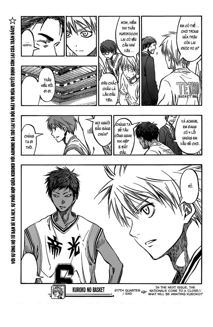 Kuroko No Basuke Chapter 217 - 19