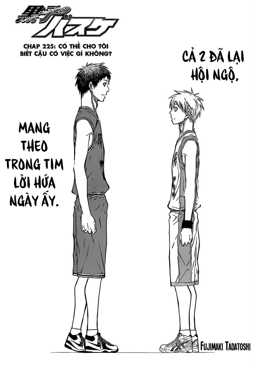 Kuroko No Basuke Chapter 225 - 1