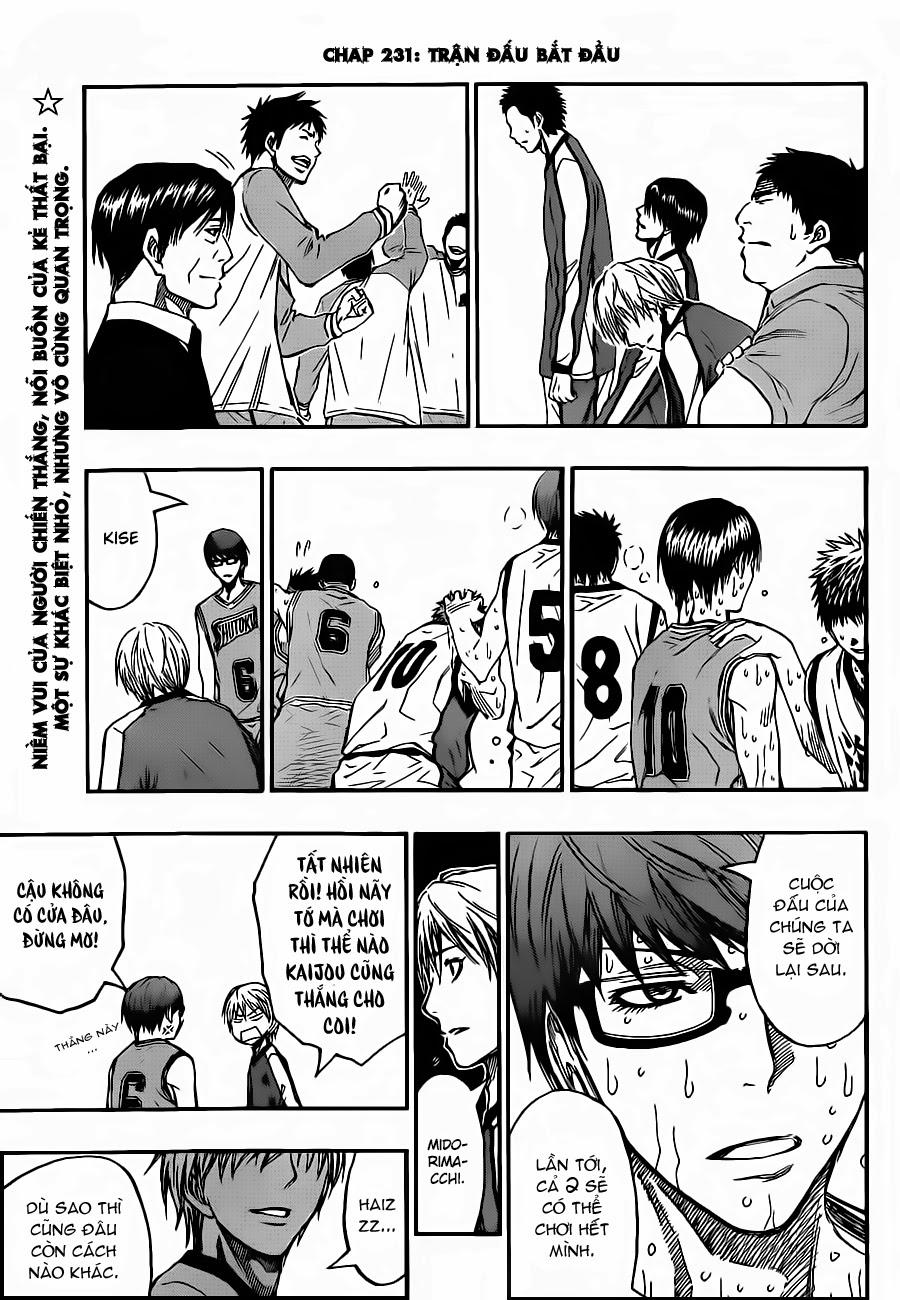 Kuroko No Basuke Chapter 231 - 4