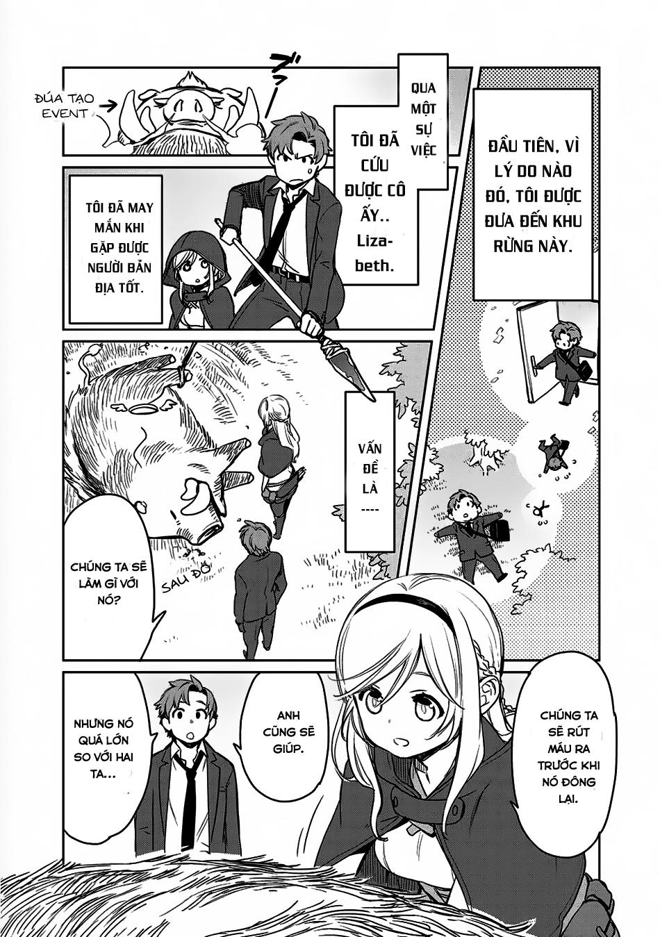 Isekai Ni Kita Mitai Dakedo Ikaga Sureba Yoi No Darou Chapter 2 - 5