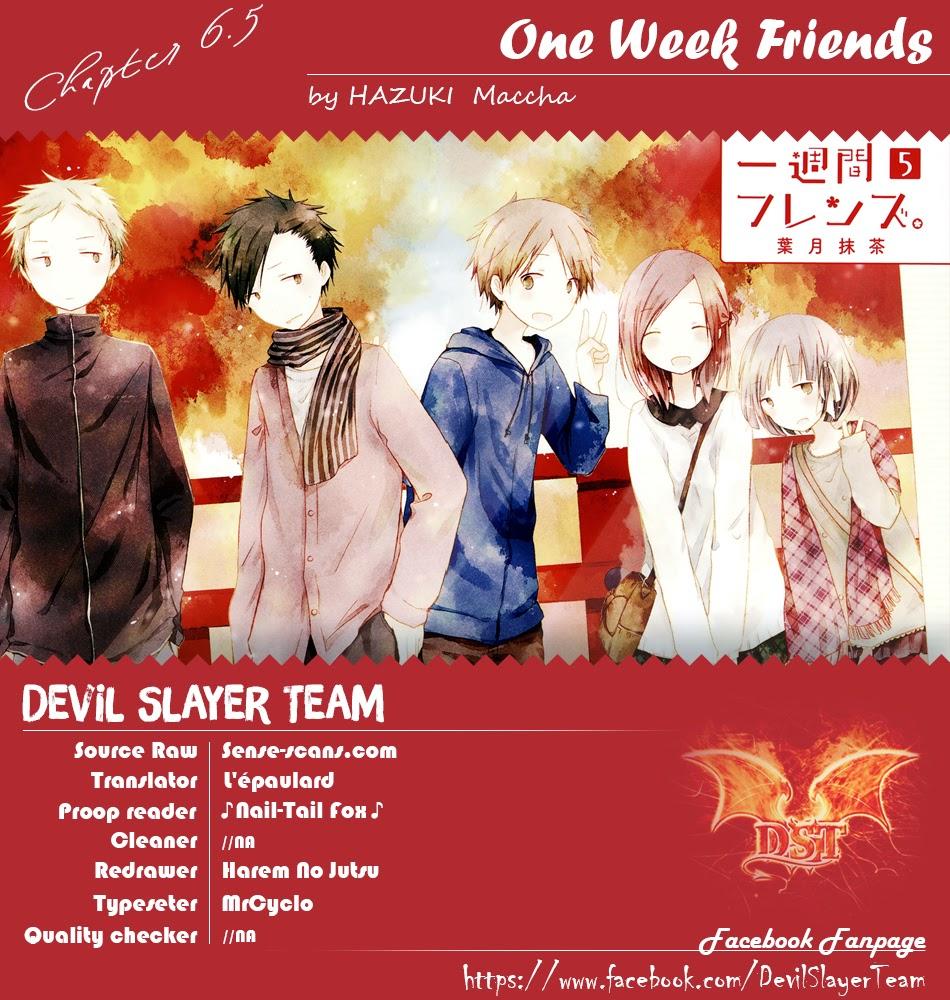 One Week Friends Chapter 6.5 - 1