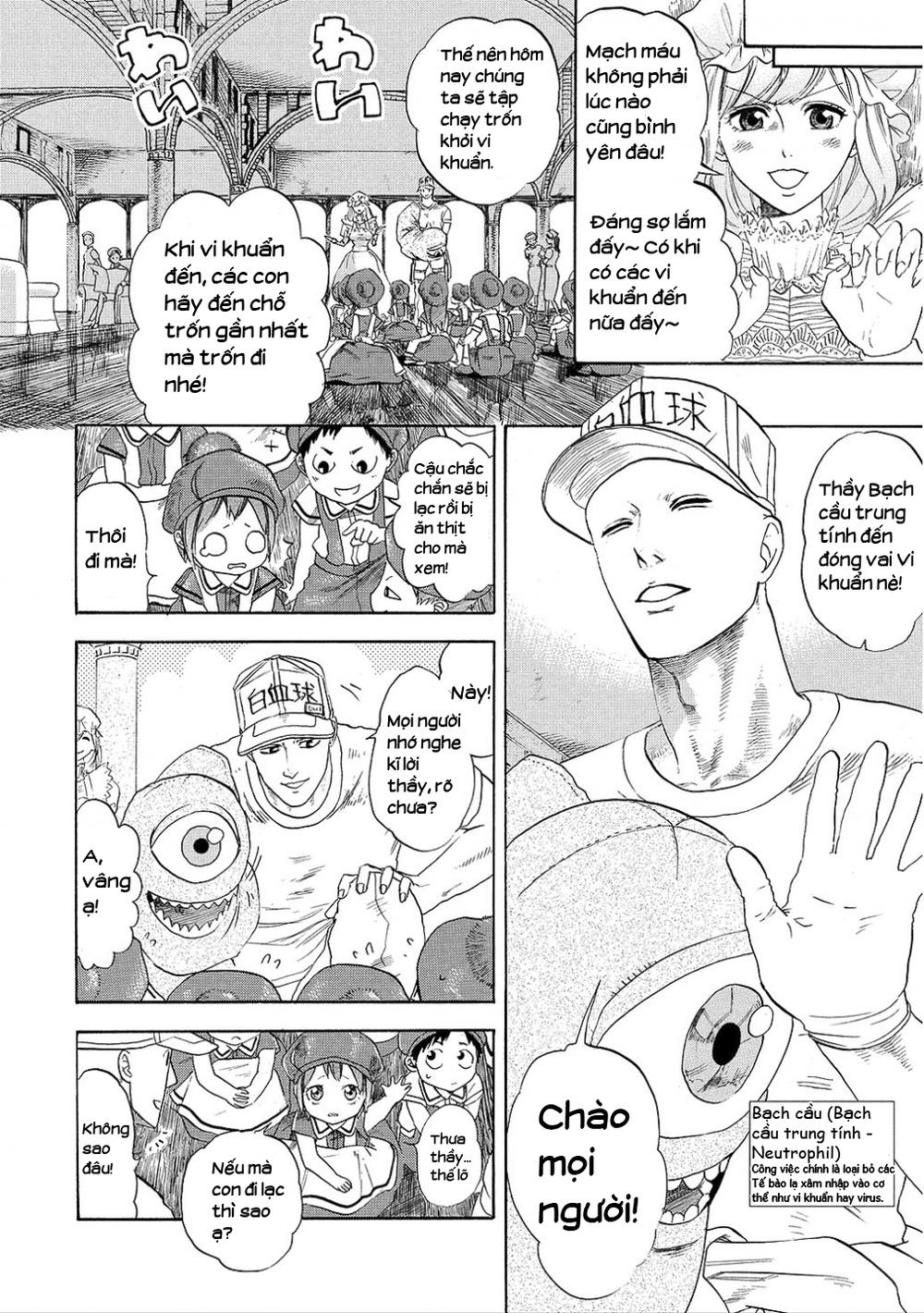 Hataraku Saibou! Chapter 7 - 8