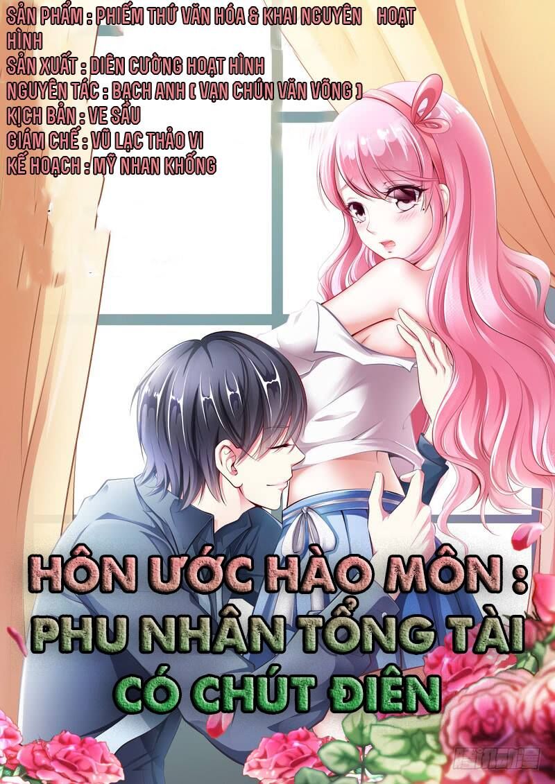 Hôn Ước Hào Môn: Phu Nhân Tổng Tài Có Chút Điên Chapter 1 - 1