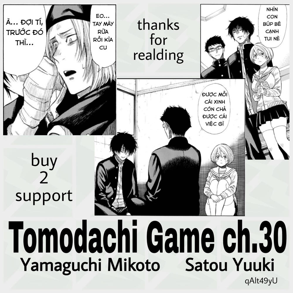 Tomodachi Game Chapter 30 - 37