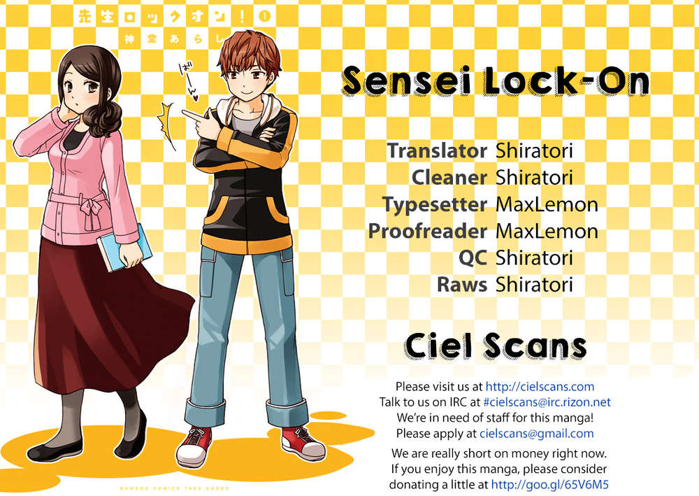 Sensei Lock-On! Chapter 1 - 2