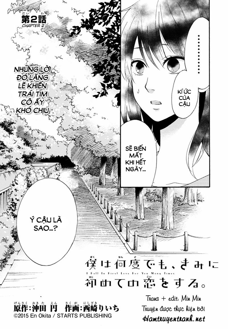 Boku Wa Nando Demo, Kimi Ni Hajimete No Koi Wo Suru Chapter 2 - 2