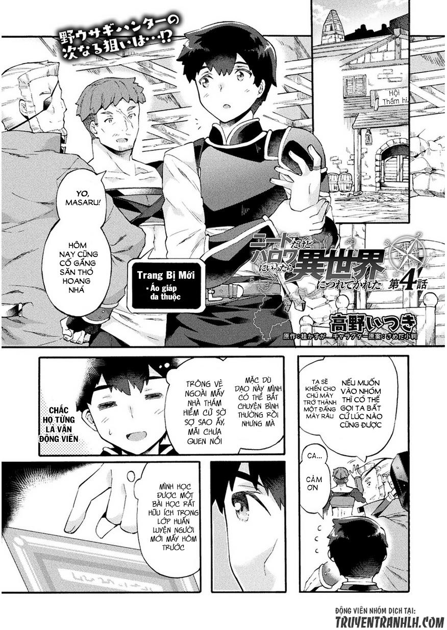 Neet Dakedo Hello Work Ni Ittara Isekai Ni Tsuretekareta Chapter 4 - 4