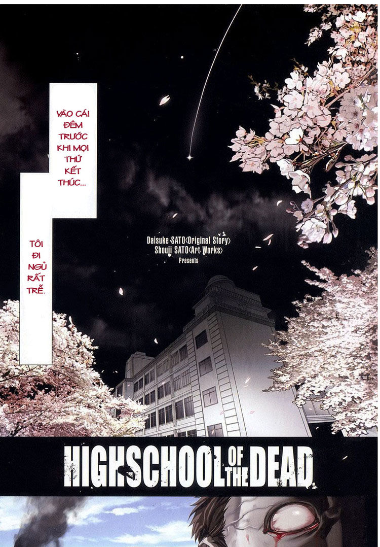 High School Of The Dead Chapter 1 - 6