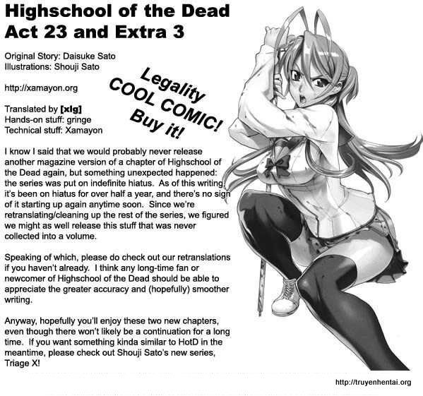 High School Of The Dead Chapter 23 - 1