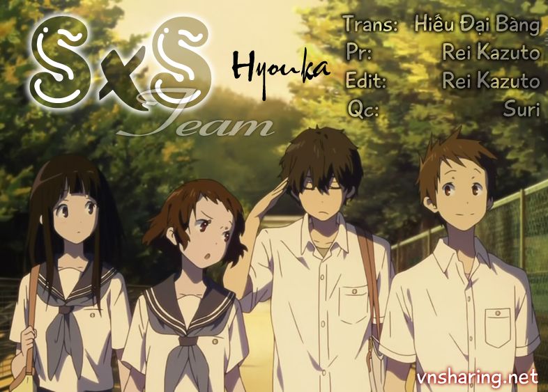 Hyouka Chapter 1.2 - 1