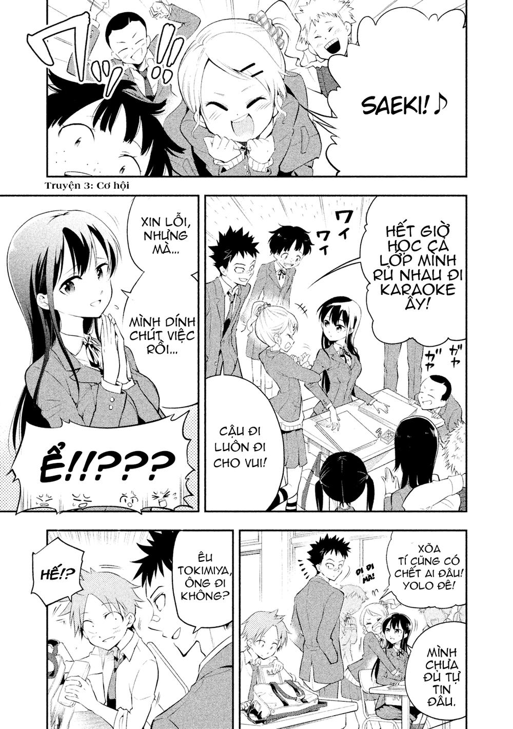 Saeki-San Wa Nemutteru Chapter 3 - 4