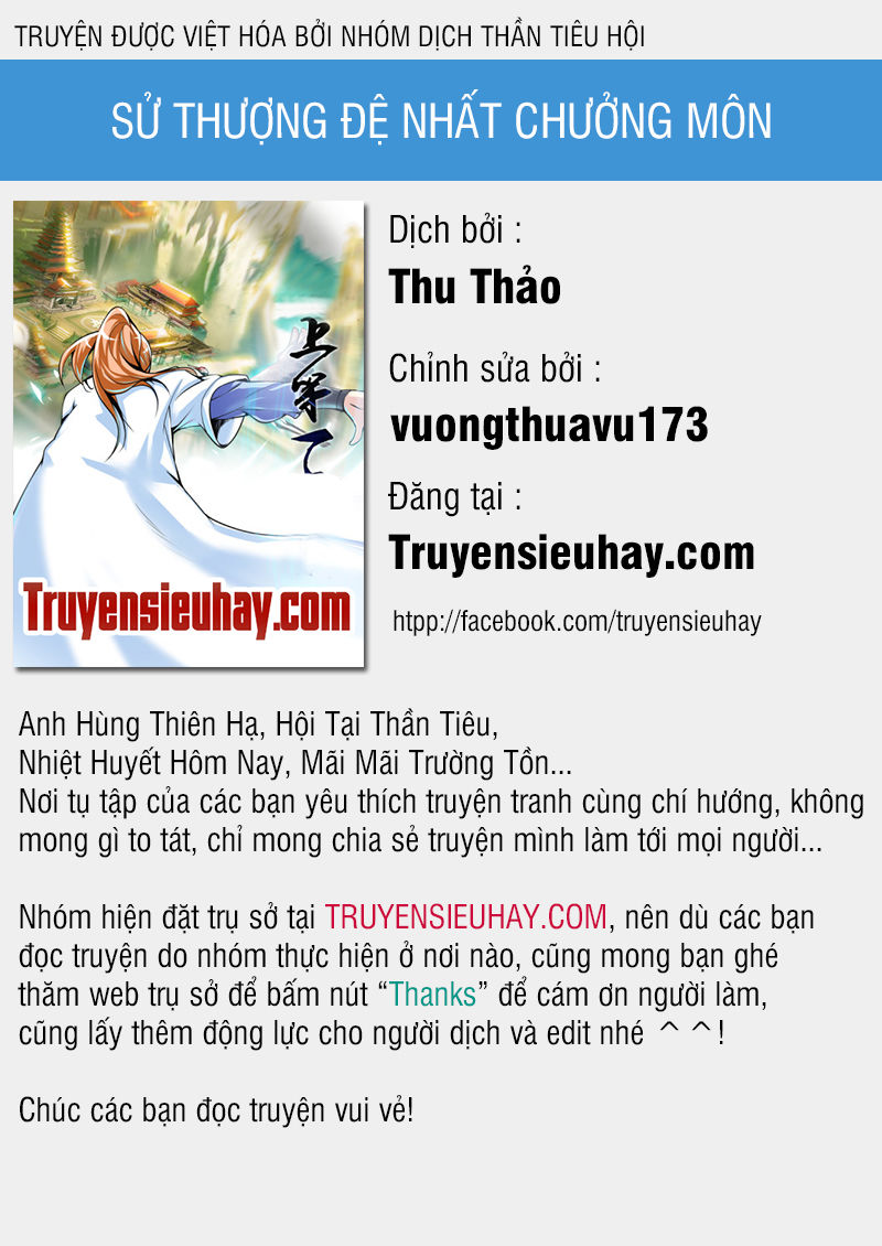 Sử Thượng Đệ Nhất Chưởng Môn Chapter 10 - 1