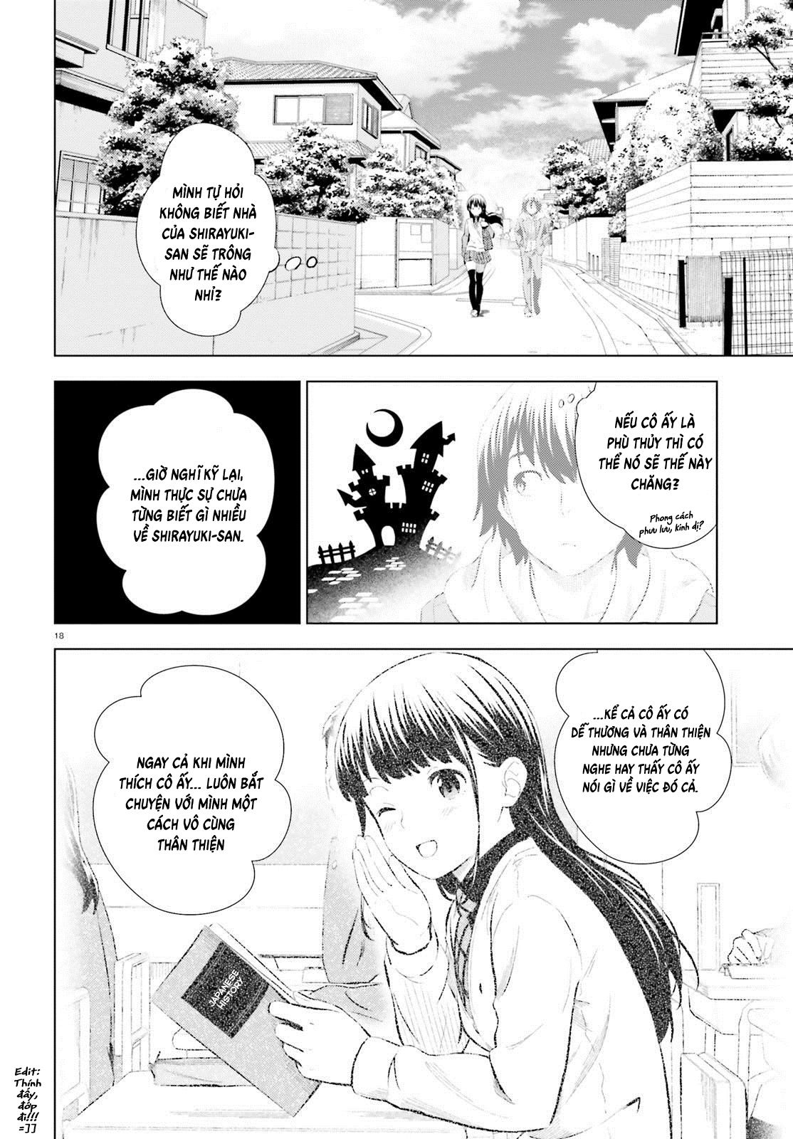 Kuromori-San Can Not Use A Smartphone Chapter 6 - 17