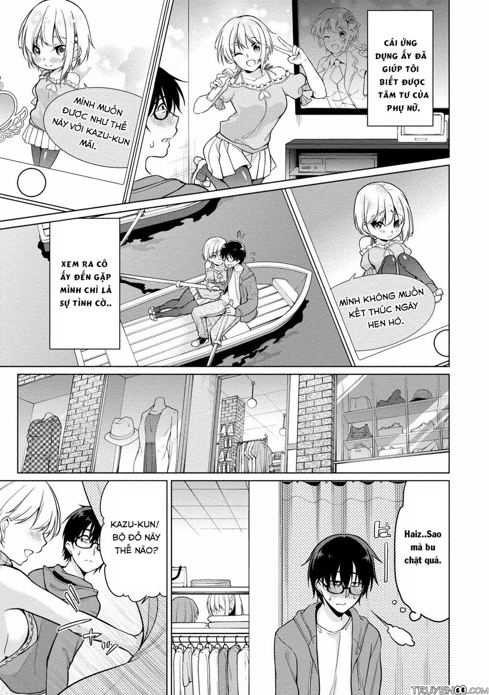 Satou-Kun Wa Nozoteiru. ~Kami-Sama Appli De Onnanoko No Kokoro O Nozoitara Do Xx Datta Chapter 3 - 12