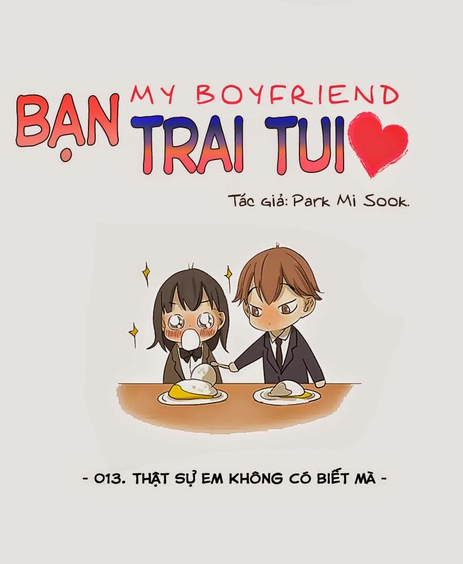 Bạn Trai Tui Chapter 7 - 3