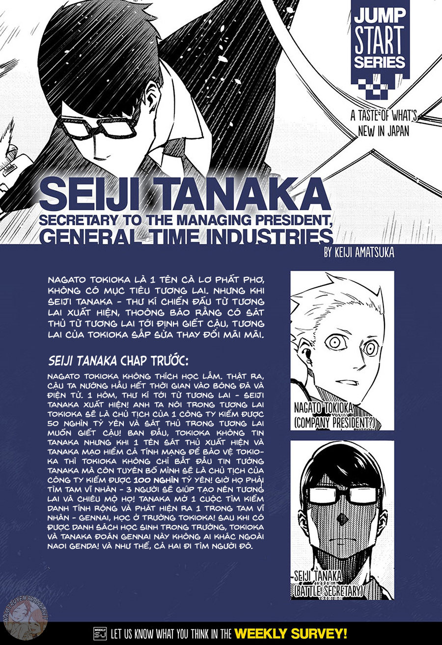 Secretary To The Managing President, General Time Industries, Seiji Tanaka Chapter 3 - 2