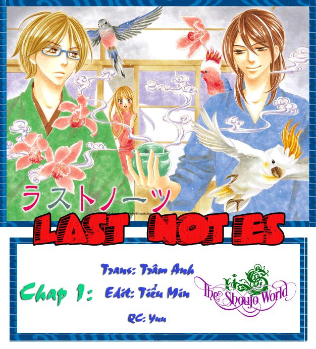 Last Notes Chapter 1 - 4