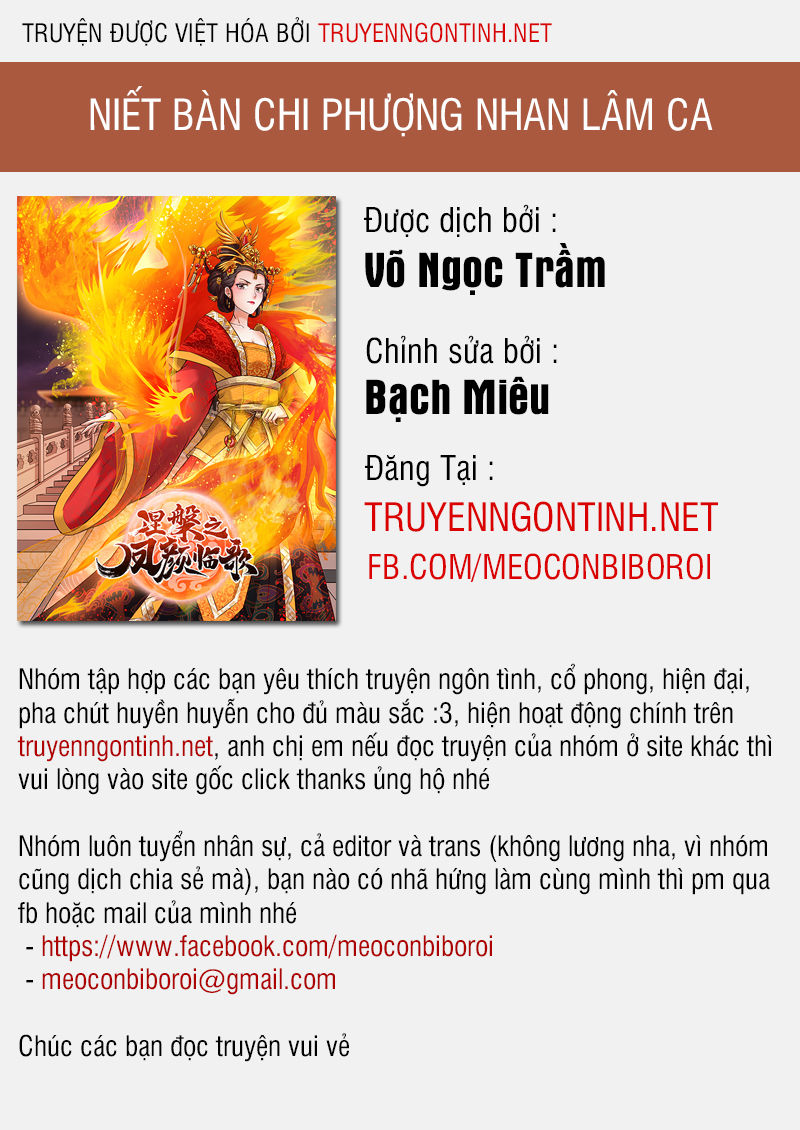 Niết Bàn Chi Phượng Nhan Lâm Ca Chapter 3 - 1