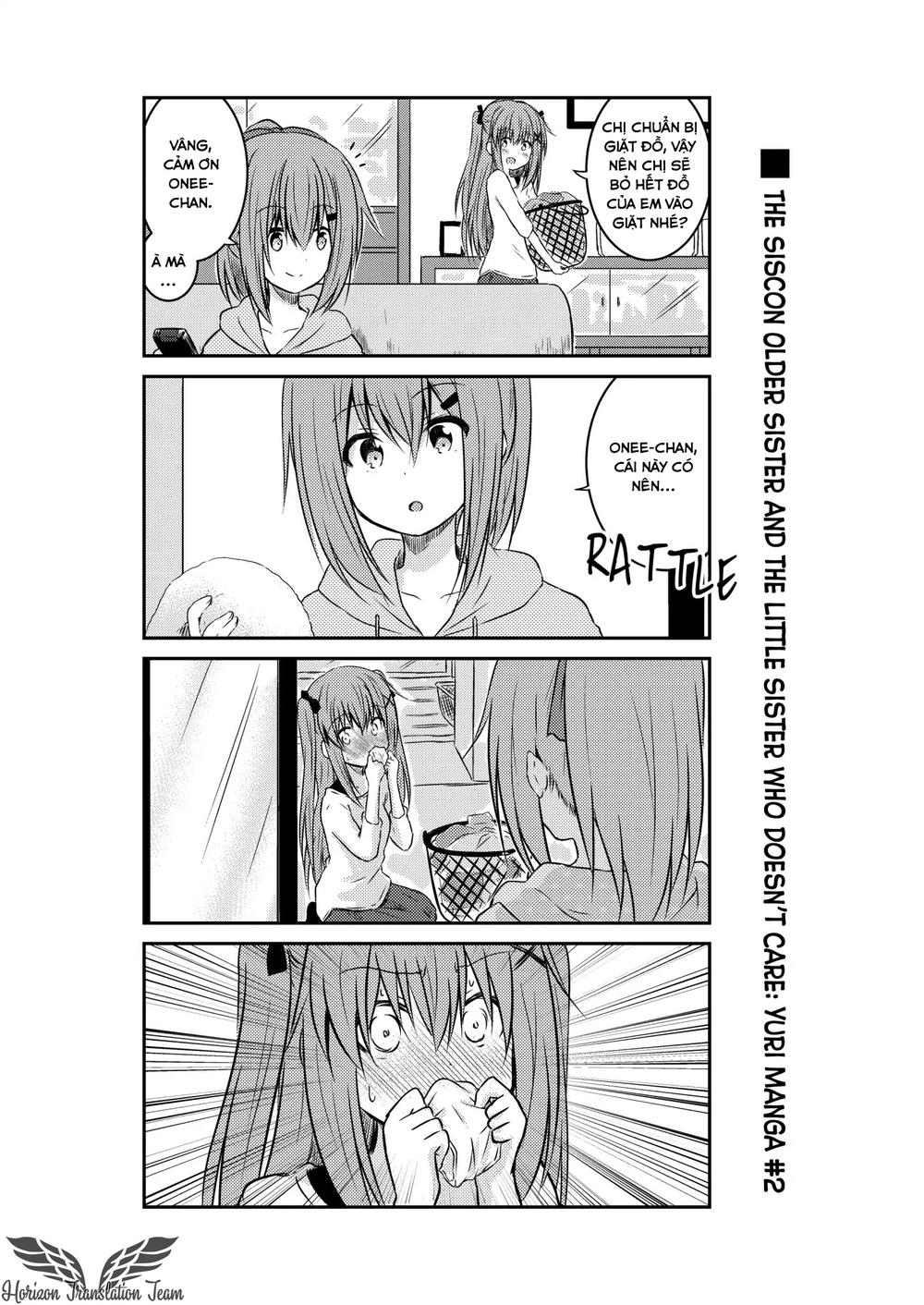 Siscon Onee-Chan To Ki Ni Shinai Imouto No Shimai Yuri Manga Okiba Chapter 1 - 2