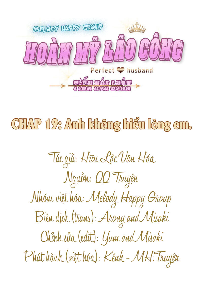 Hoàn Mỹ Lão Công Tiến Hóa Luân Chapter 19 - 3