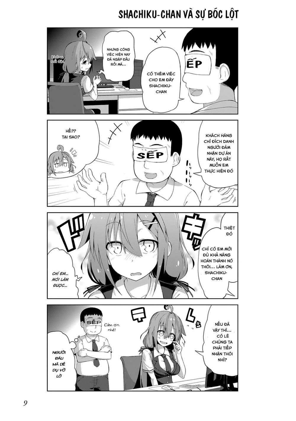 Ikinokore! Shachiku-Chan! Chapter 1 - 11