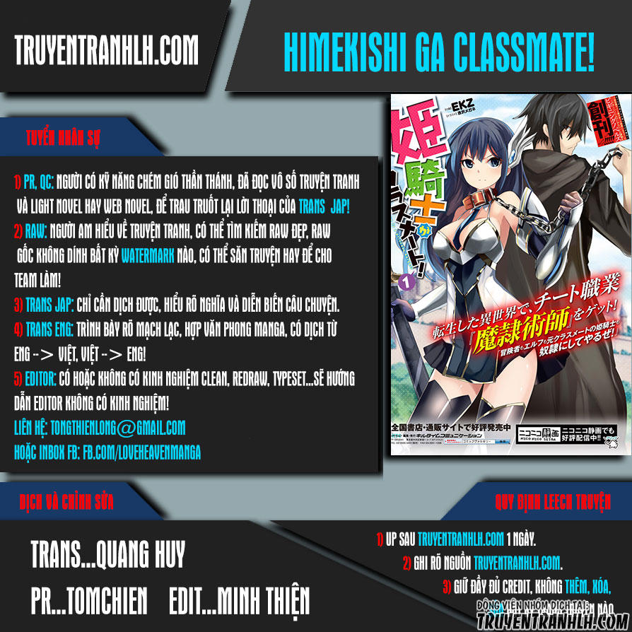 Himekishi Ga Classmate! ~ Isekai Cheat De Dorei Ka Harem~ Chapter 6 - 1