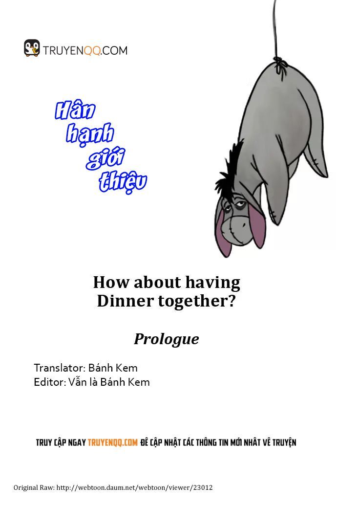 Shall We Have Dinner Tonight Chapter 1 - 2