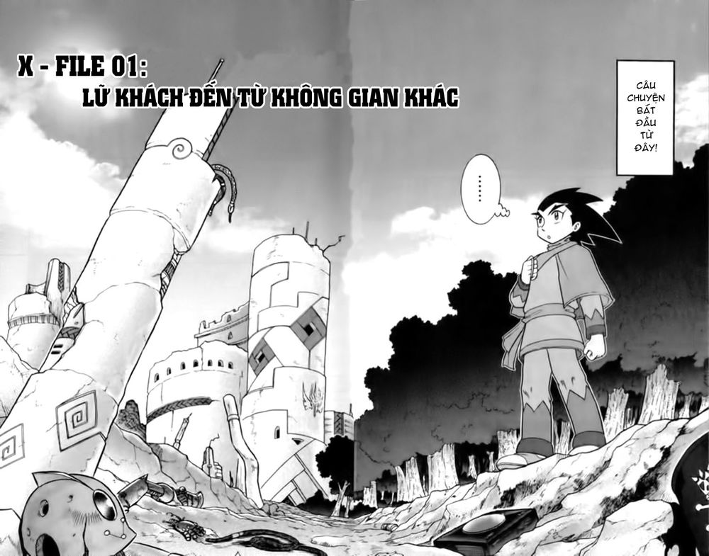 Hiệp Sĩ Giấy X Chapter 1 - 4