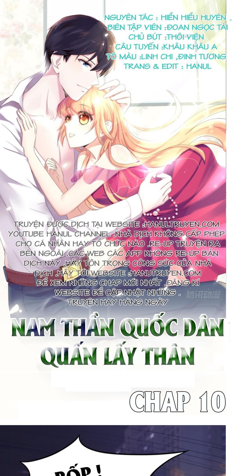 Nam Thần Quốc Dân Quấn Lấy Tôi Chapter 10 - 1