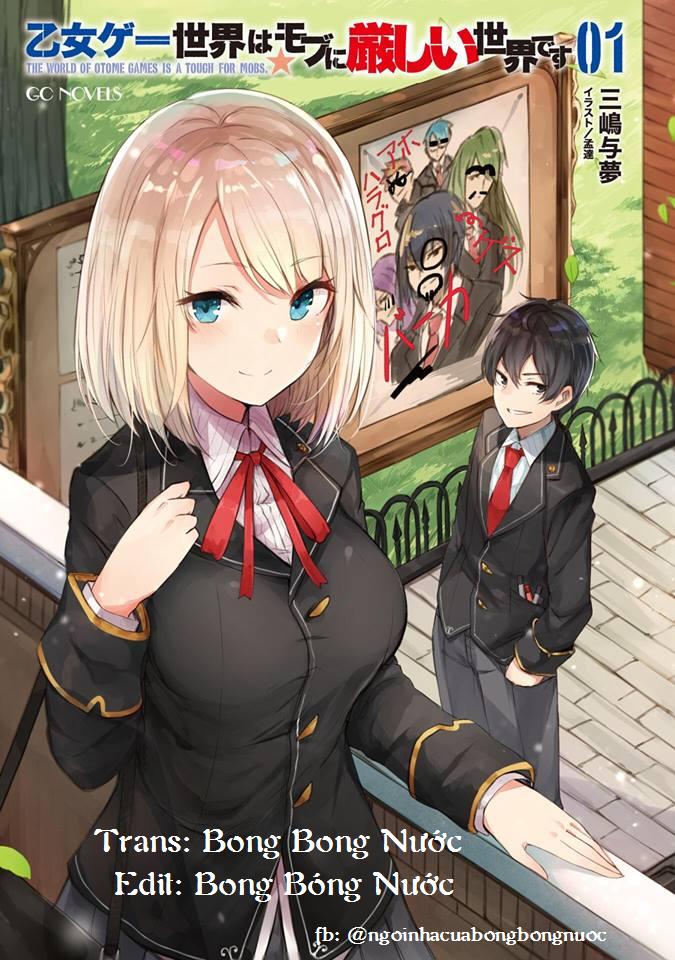 Otome Game Sekai Wa Mob N0I Kibishii Sekai Desu Chapter 1 - 1