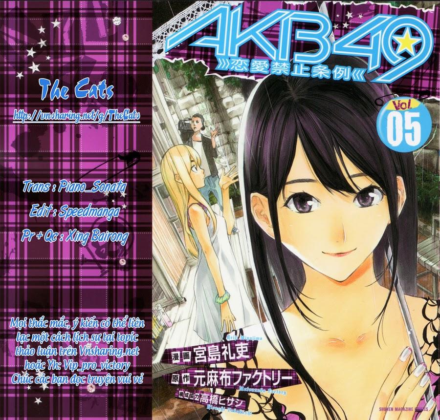 Akb49 - Renai Kinshi Jourei Chapter 35 - 1