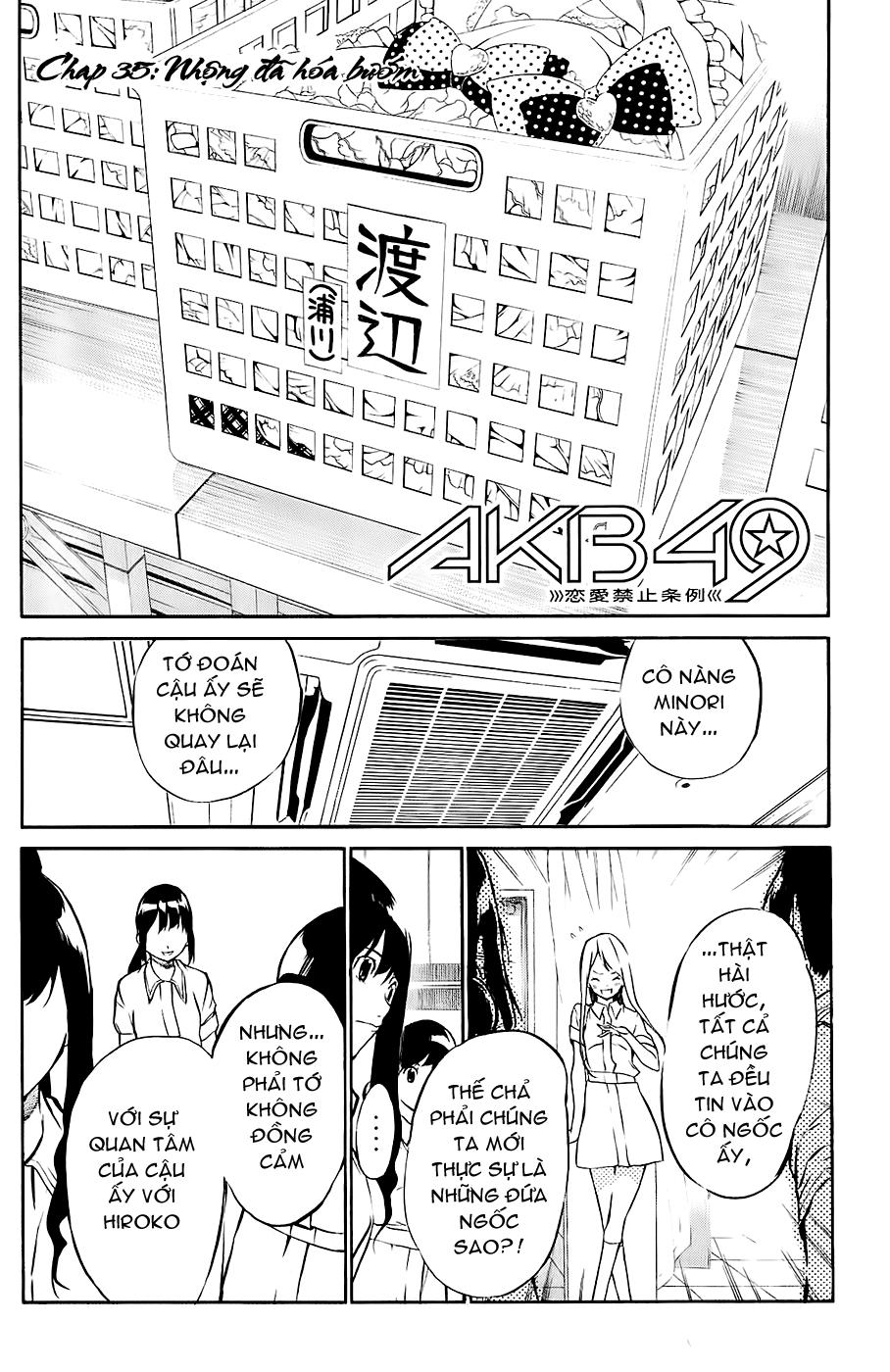 Akb49 - Renai Kinshi Jourei Chapter 35 - 3