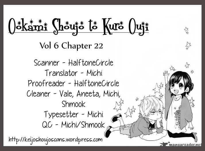 Ookami Shoujo To Kuro Ouji Chapter 22 - 1