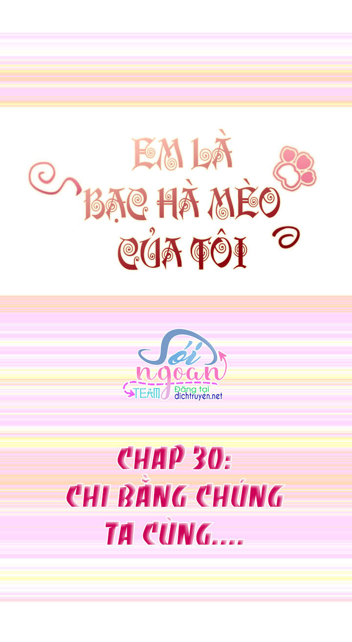 Em Là Bạc Hà Mèo Của Tôi Chapter 30 - 1