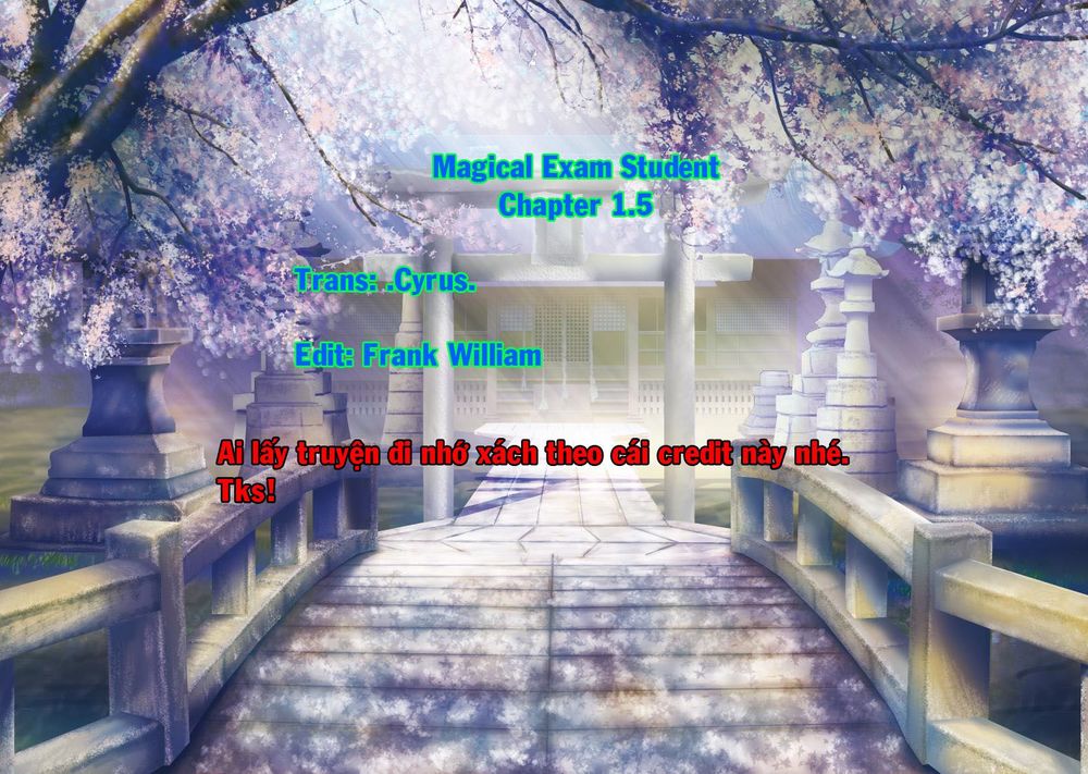 Magical Exam Student Chapter 1.5 - 7