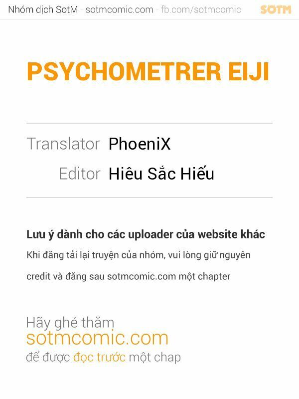 Psychometrer Eiji Chapter 60 - 1