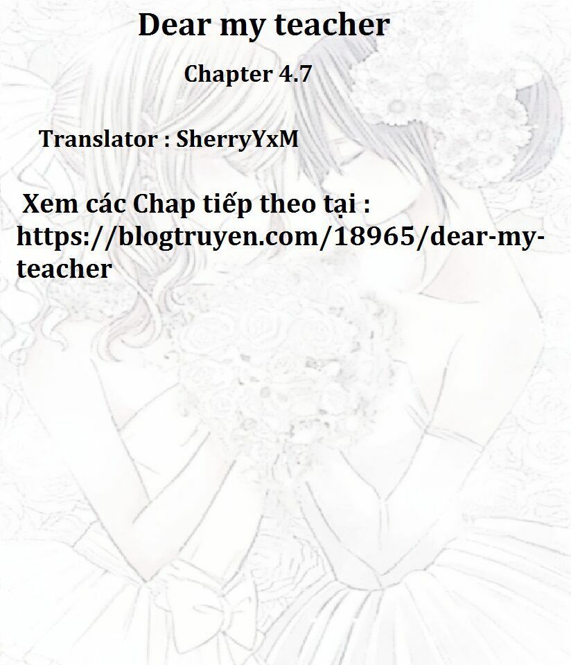 Dear My Teacher Chapter 7.6 - 7