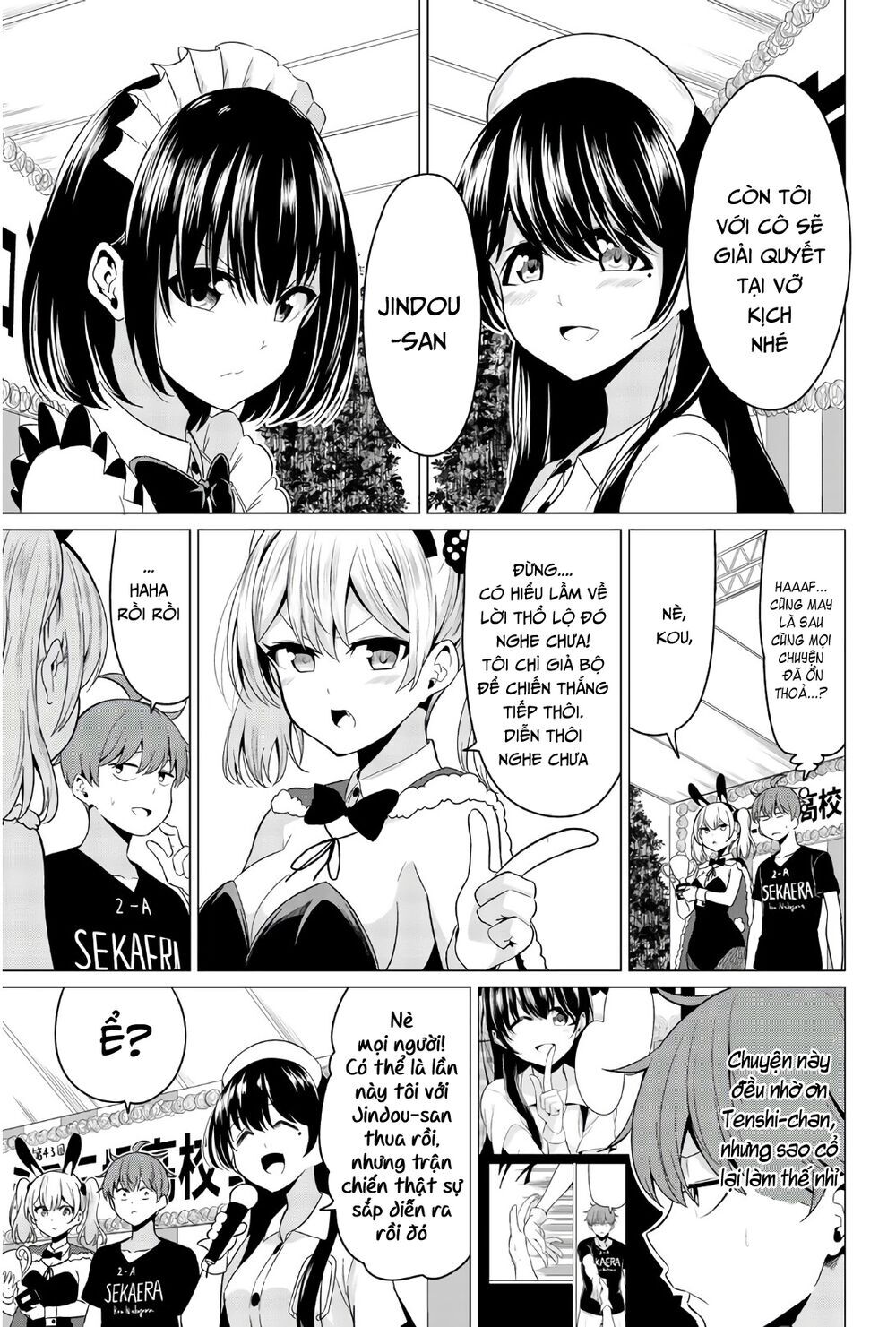 Sekai Ka Kanojo Ka Erabenai Chapter 27 - 14