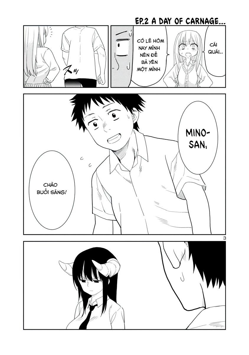 Is It Okay To Touch Mino-San There? Chapter 15 - Trang 2