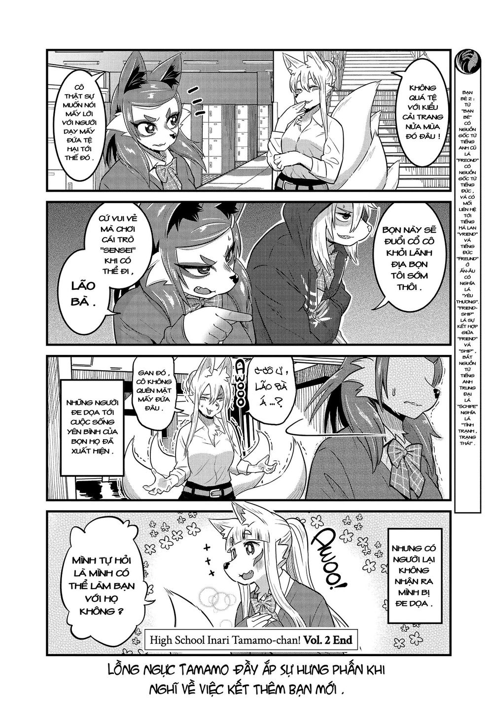 High School Inari Tamamo-Chan Chapter 31 - 9