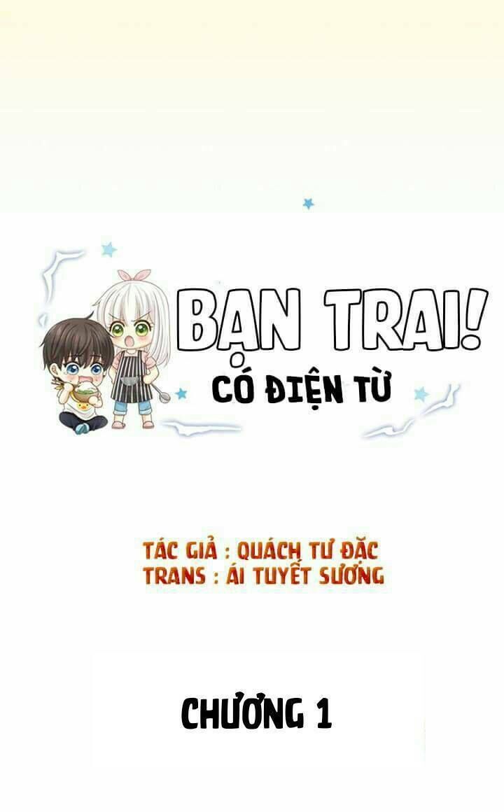 Nhân Loại Mới! Bạn Trai Bị Rò Điện Chapter 1 - 1