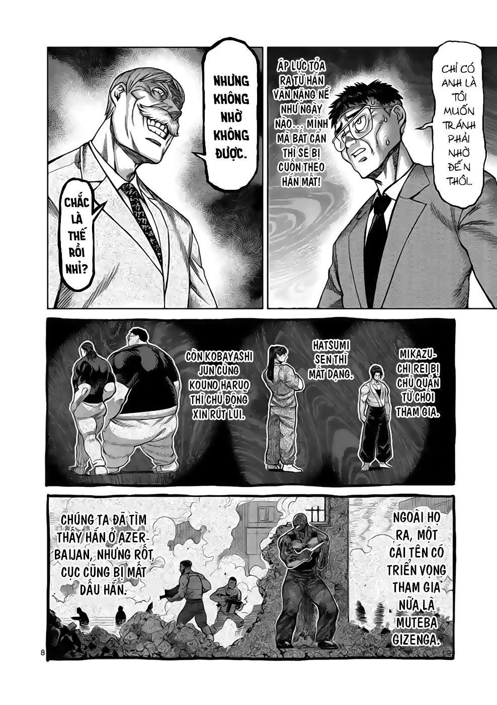 Kengan Ashura Phần 2 Chapter 45 - 8