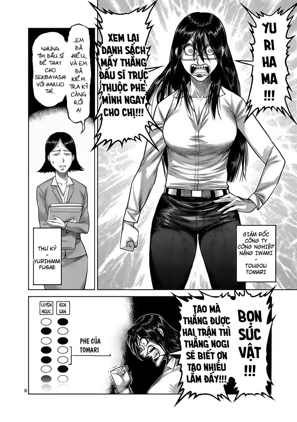 Kengan Ashura Phần 2 Chapter 46 - 8